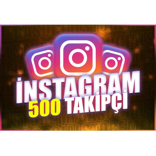  ⭐KALICI 500 TAKİPÇİ İNSTAGRAM